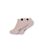 2 paar roze enkelsokken Dames